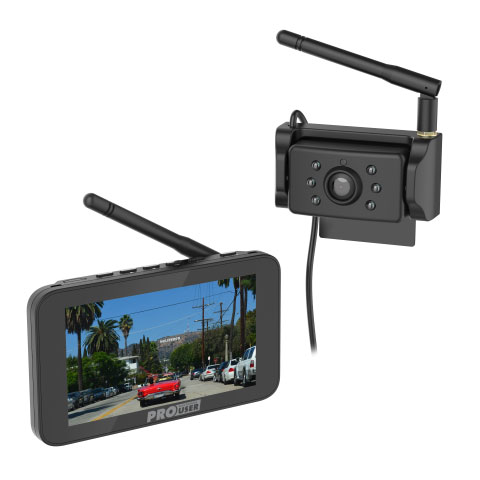 DRC5040 - Sistema di telecamere digitali senza fili monitor 5,0 pollici