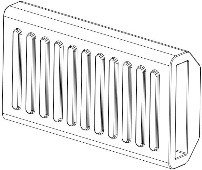 VSV C3 - GOMMINO PROTEGGI TELAIO PER C2 / C3