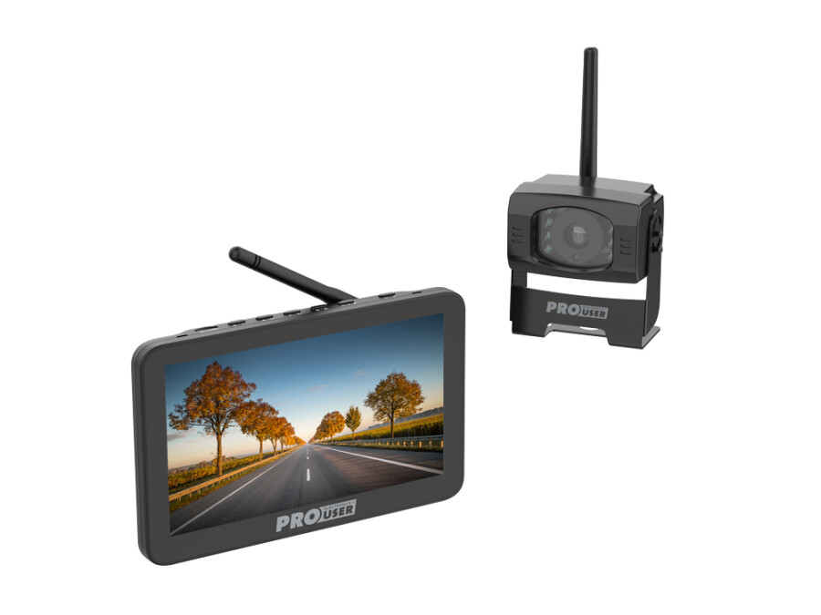 DRC7040 - Sistema di telecamere digitali senza fili monitor 7,0 pollici
