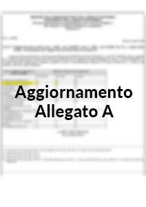 Aggiornamento Allegato A