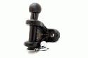 MODELLO TIPO G - FISSO SFERA CON BULLONE TIPO PLACCA - (Distanza fori 9 cm) <br /><b>ARAGON</b>