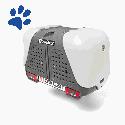 TOWBOX V2 DOG - <span style=font-weight:bold;>TowBox V2 DOG Grigio</span><br />completo di fori di ventilazione, separatore centrale e piano di appoggio). Carico utile Kg. 39. Verticale sfera >75Kg - Misure: Lung. 1180mm/Larg. 640mm/Alt. 755mm