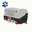 TOWBOX V1 DOG - <span style=font-weight:bold;>TowBox V1 DOG Grigio</span><br /> Carico utile Kg. 49. Verticale sfera >75Kg. Misure: Lung. 1085mm/Larg. 640mm/Alt. 796mm - A COMPLETAMENTO aggiungere accessorio opzionale KIT cani completo TBDK000 + €. 205,00