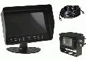 KIT UNIVERSALI - 7 Waterproof Rearview System with IP69K waterproof camera. Sistema resistente all'acqua da 7, con 4 ingressi per fotocamere. Schermo impermeabile quad split con telecamera impermeabile IP69K. Ingresso alimentazione 9-36 V. Staffa metallica o staffa di montaggio a ventosa. Lo schermo e la telecamera sono resistenti ad ogni tipo di condizione atmosferia. La soluzione ideali per mezzi agricoli e mezzi pesanti.